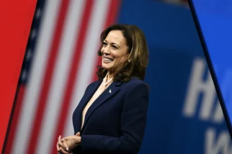 Kamala assume liderança sobre Trump